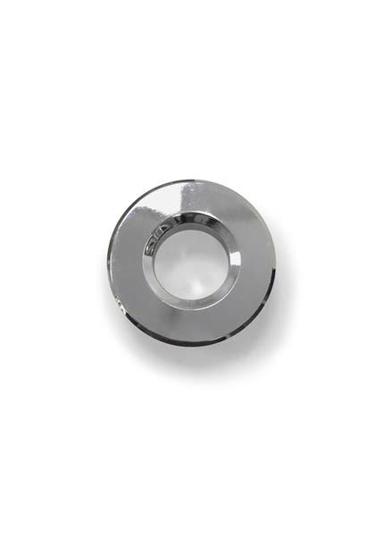Överfyllnadsring tvättställ metall krom