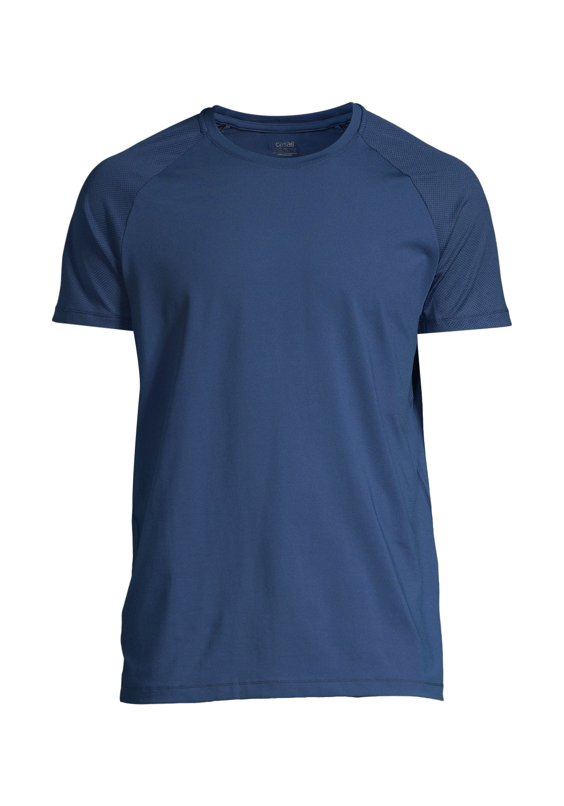 M Structured Tee – Intense Steady Blue