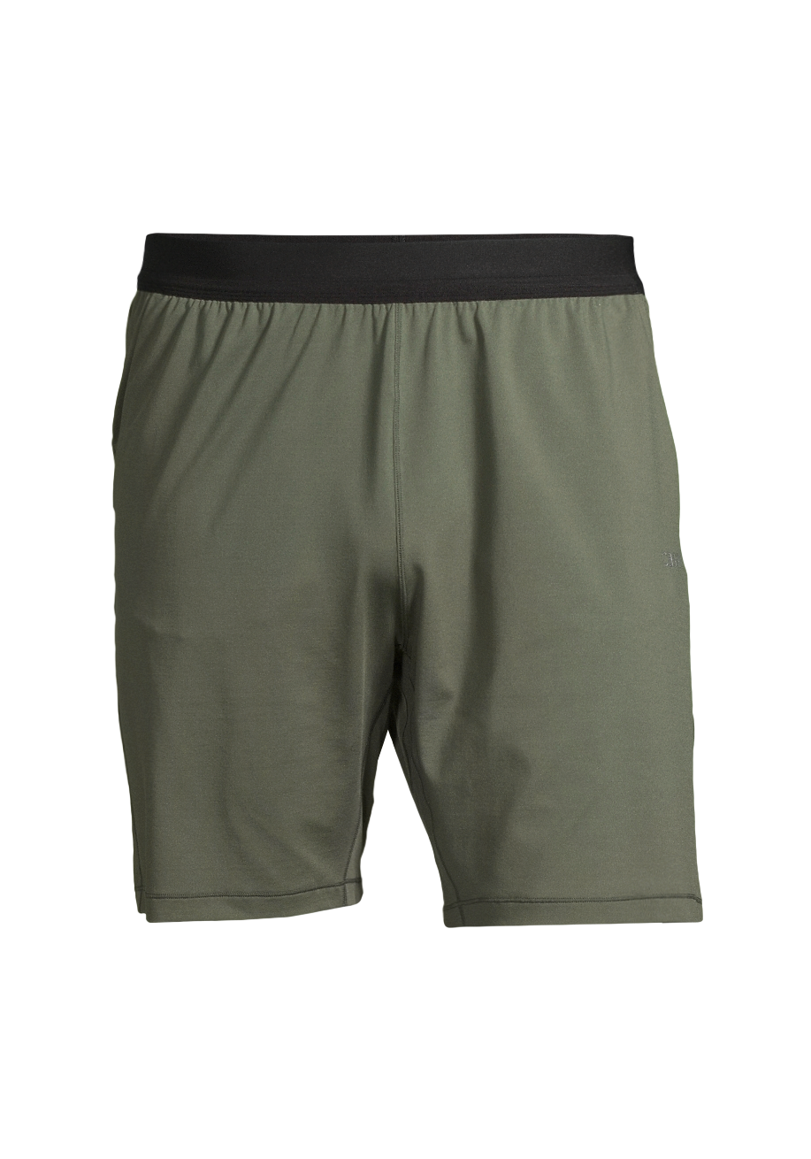 M Elastic Shorts – Northern Green