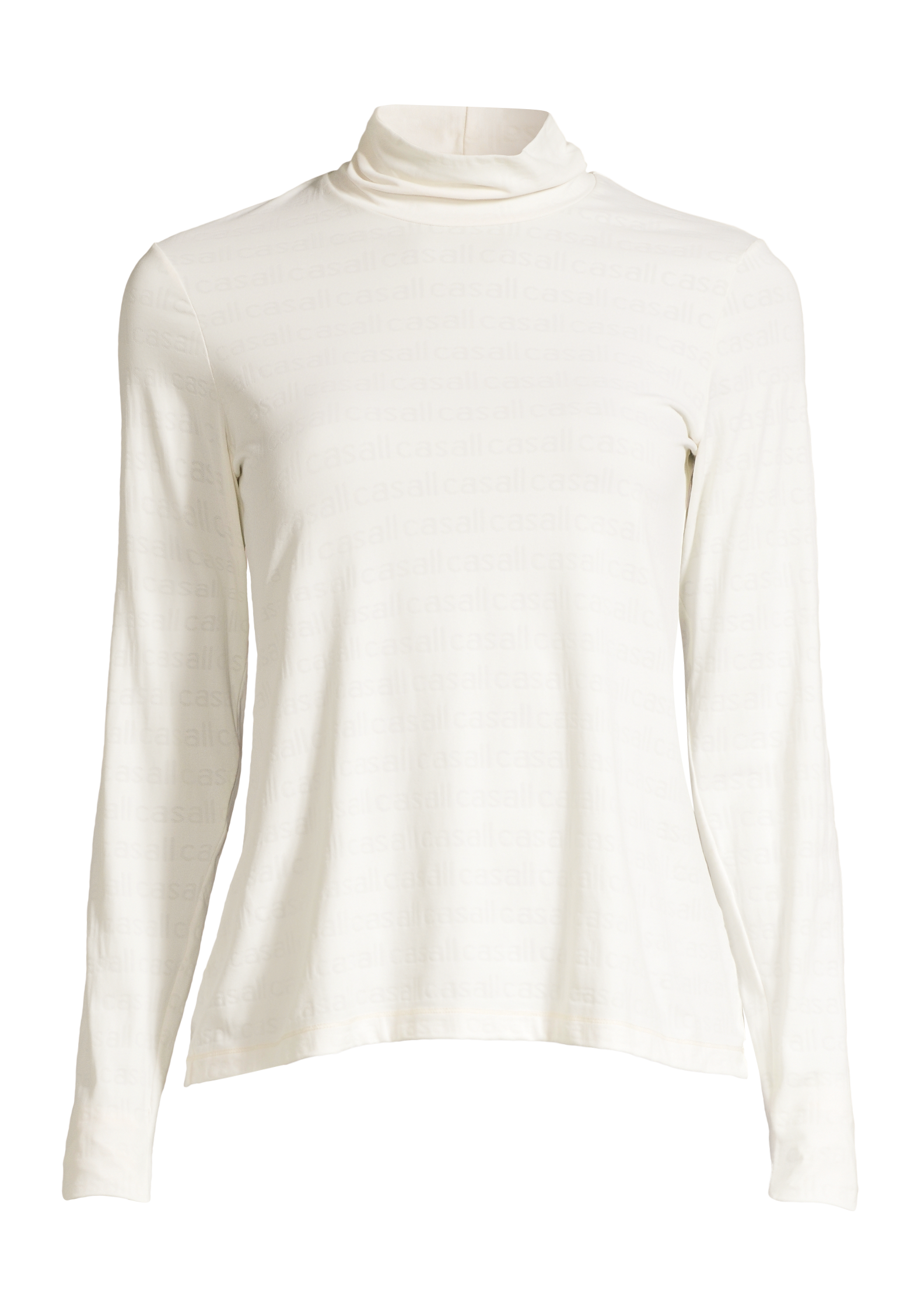 Logo Turtleneck – Active White