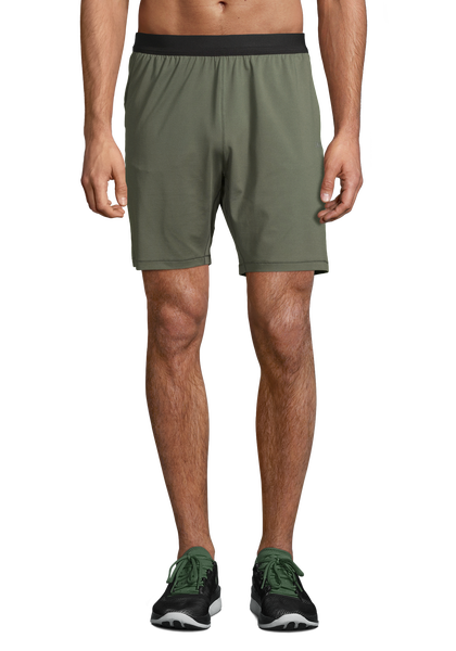 M Elastic Shorts – Northern Green