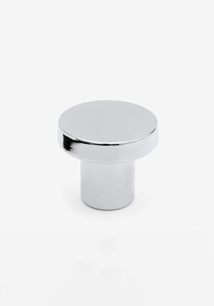 Dot knob chrome