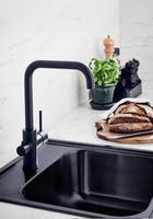 Kitchen faucet Stand with dishwasher valve