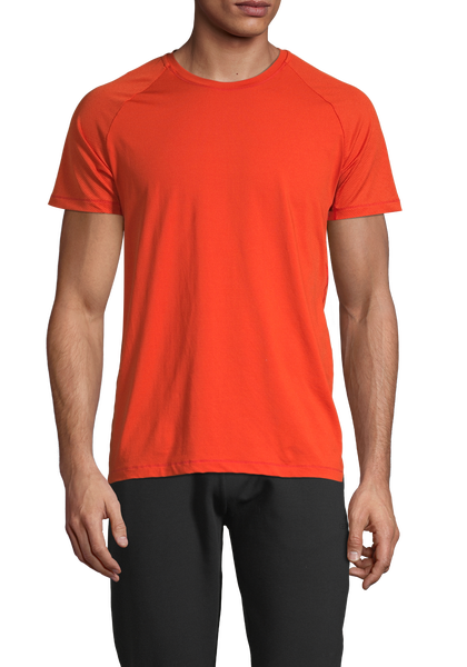 M Structured Tee – Intense Orange
