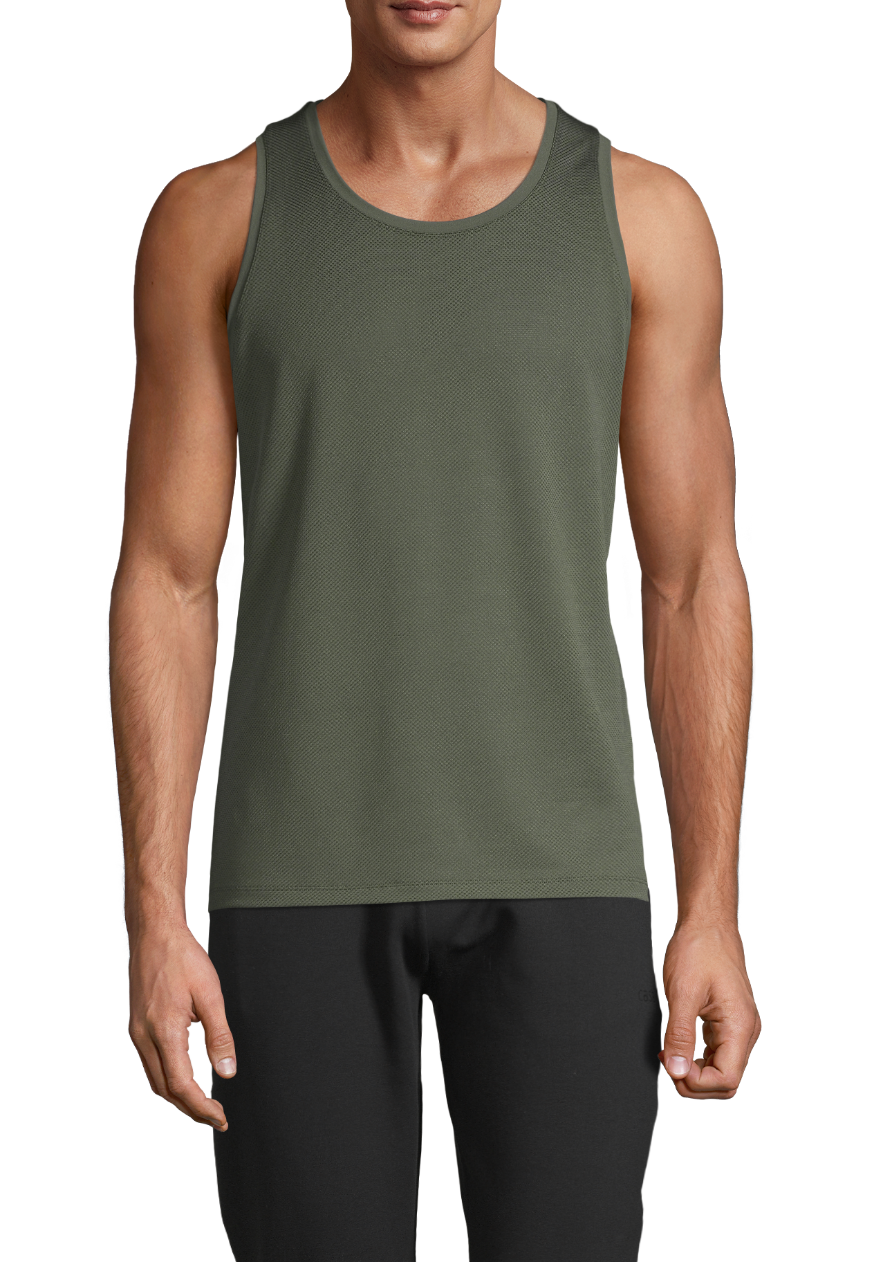 M Structured Tank – Northern Green