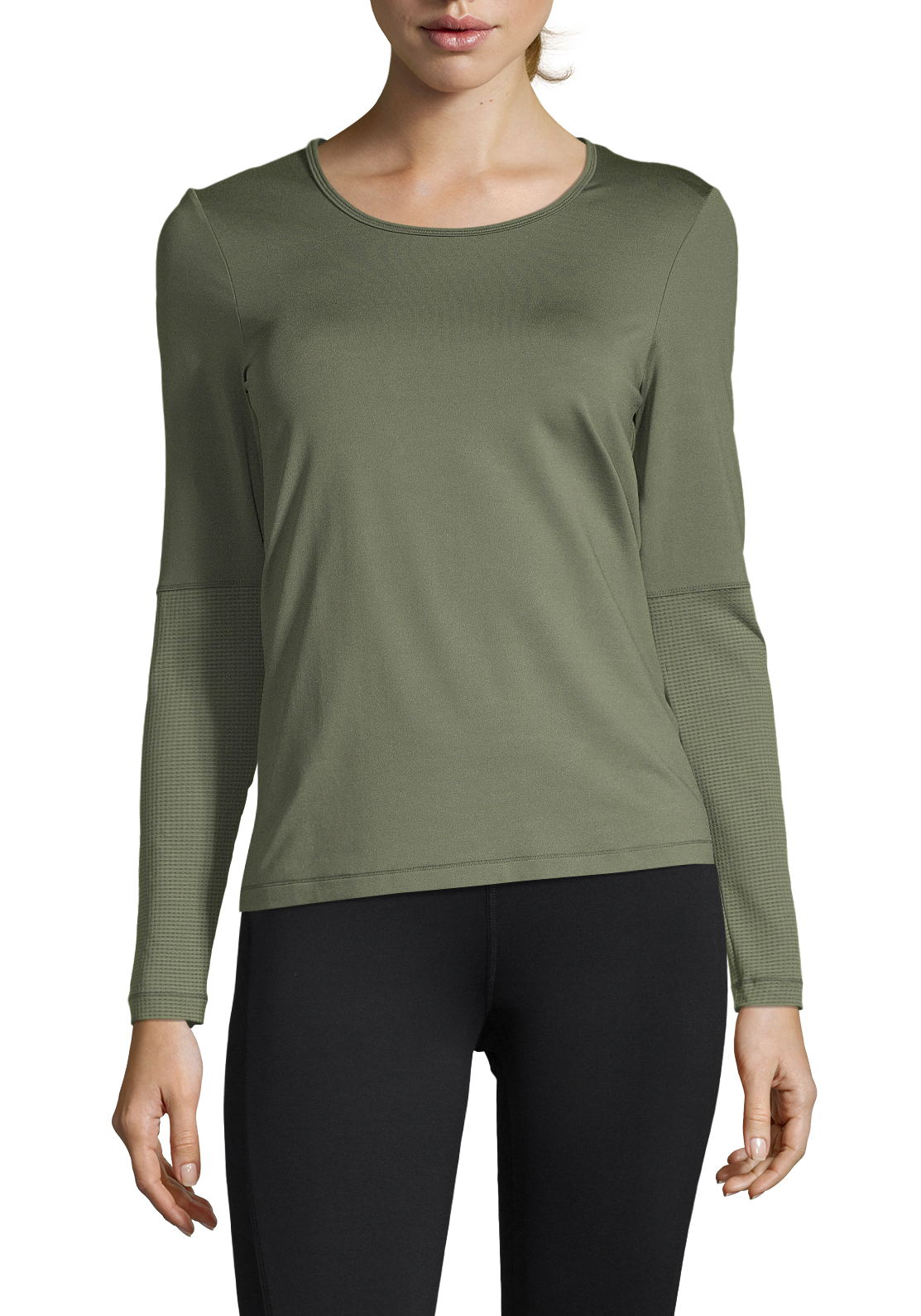 Essential Long Sleeve with Mesh Insert – Northern Blue