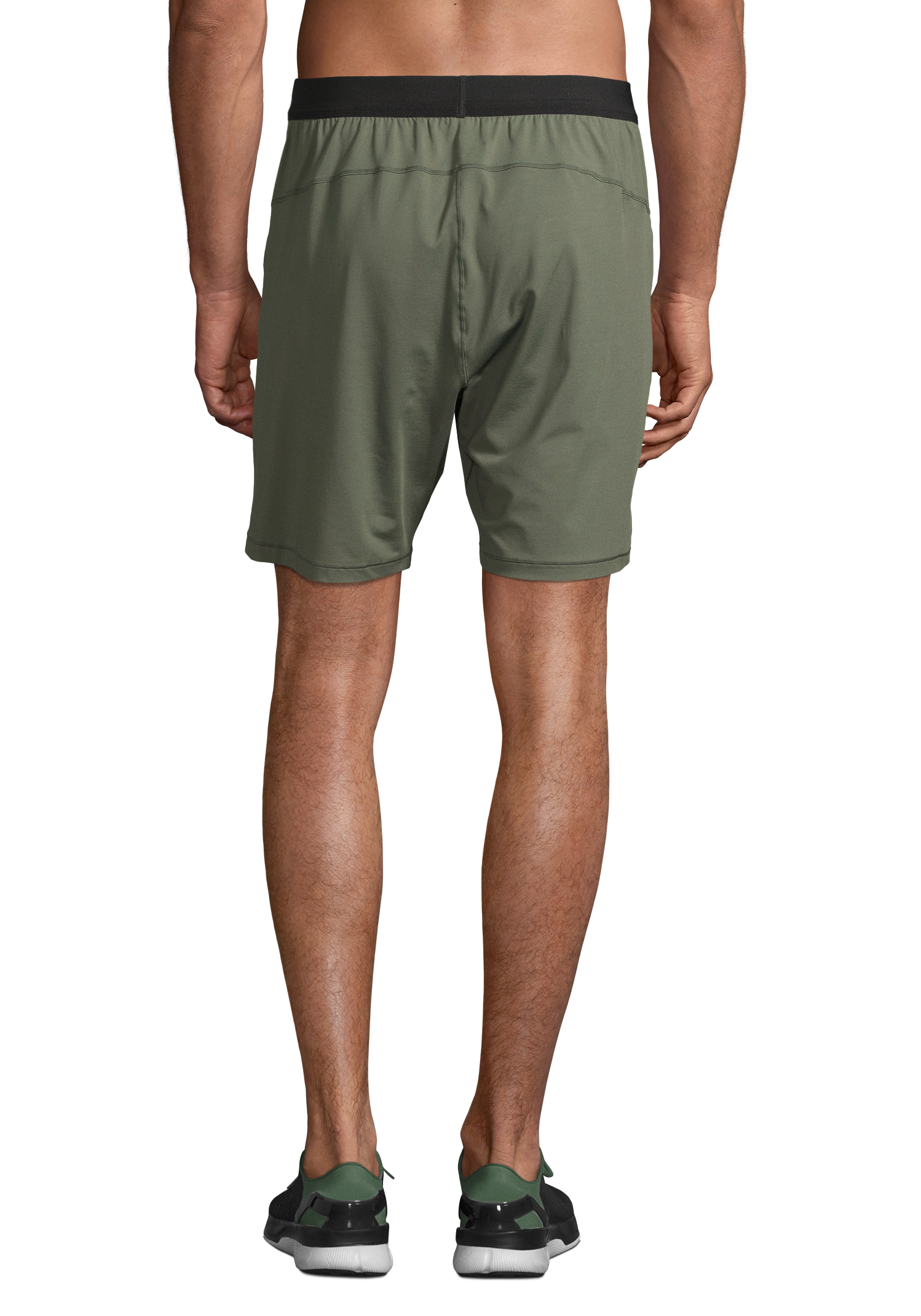 M Elastic Shorts – Northern Green