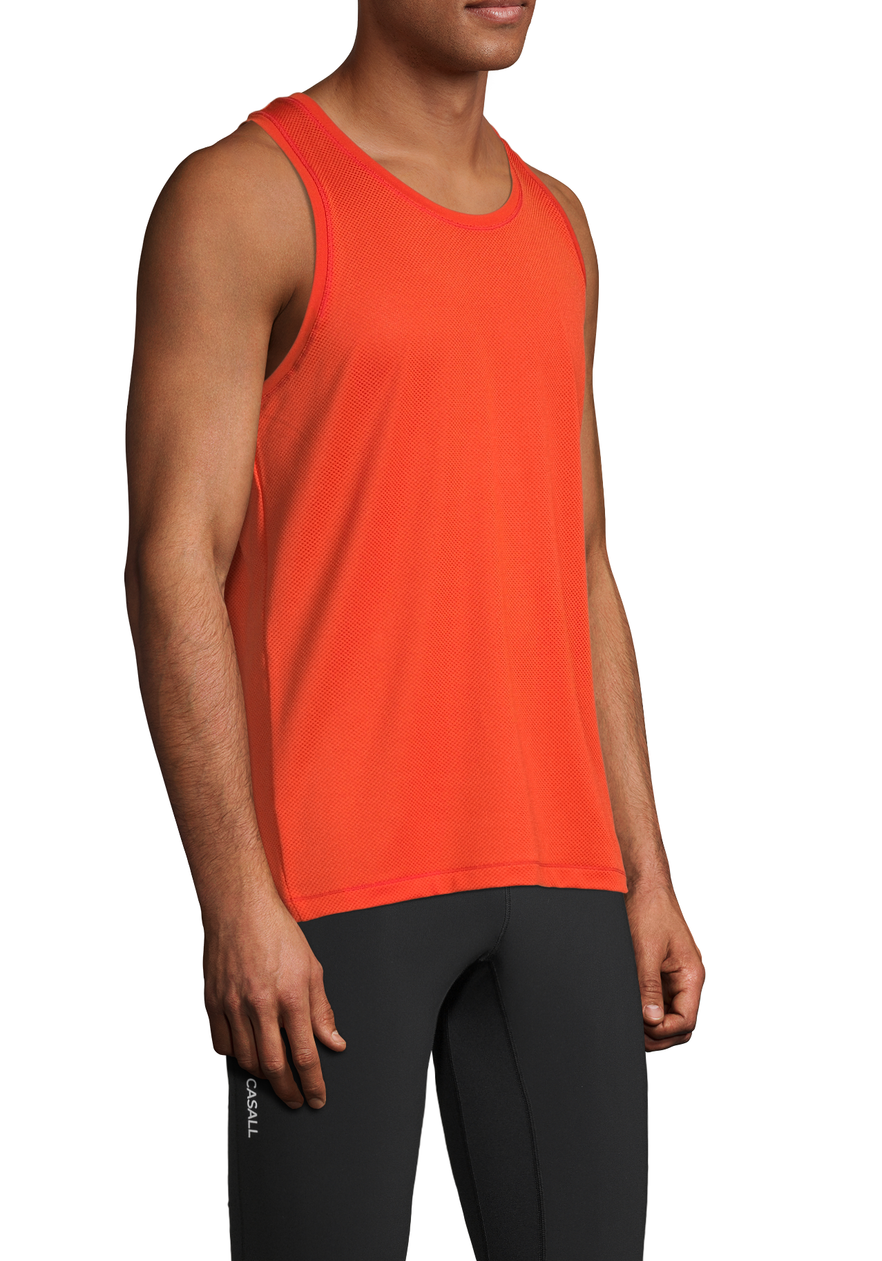 M Structured Tank – Intense Orange