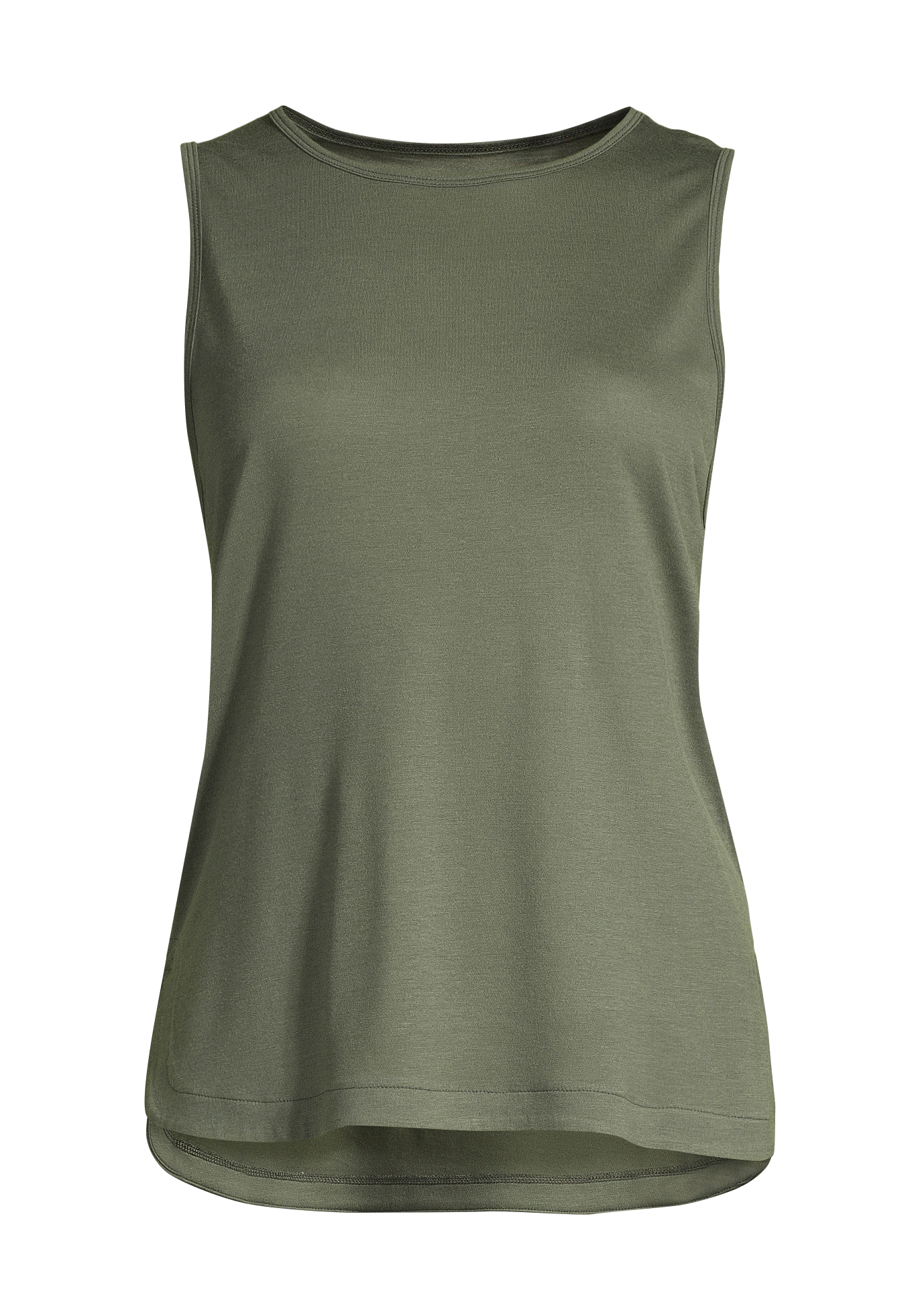 Drapy Muscle Tank – Northern Green