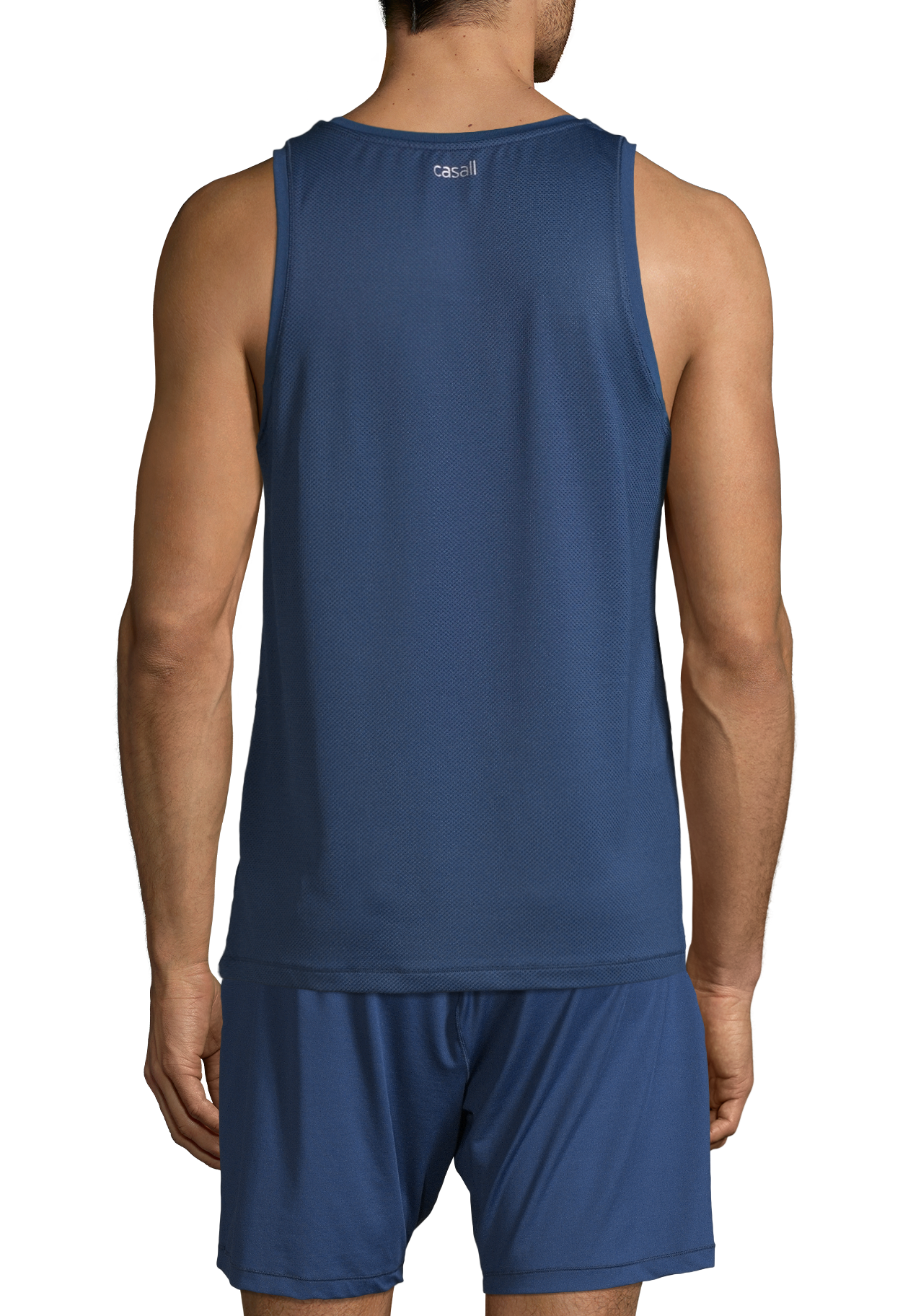 M Structured Tank – Steady Blue