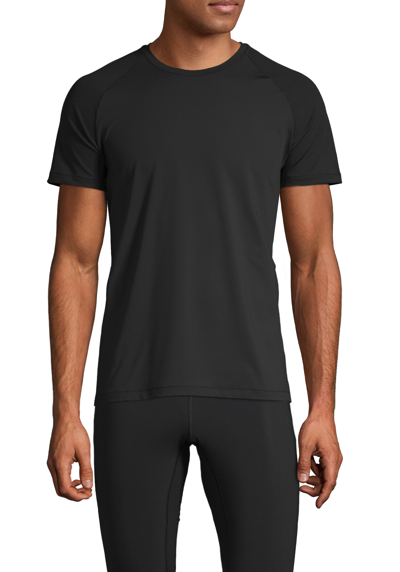 M Structured Tee – Black