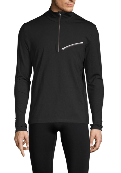 M Reflective T-Neck – Black