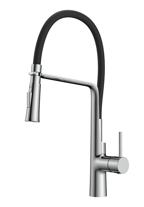 Kitchen faucet Verge chrome without dishwash valve