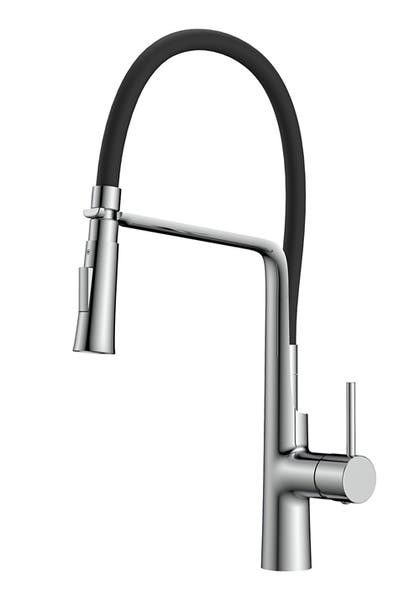 Kitchen faucet Verge chrome without dishwash valve