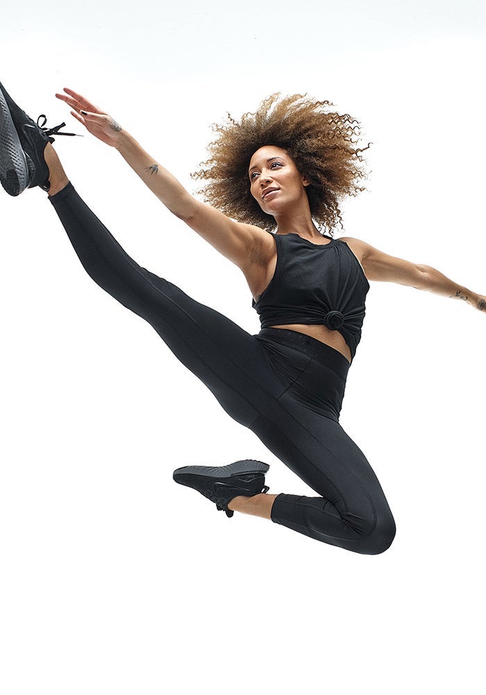 Fearless High Waist 7/8 Tights - Black