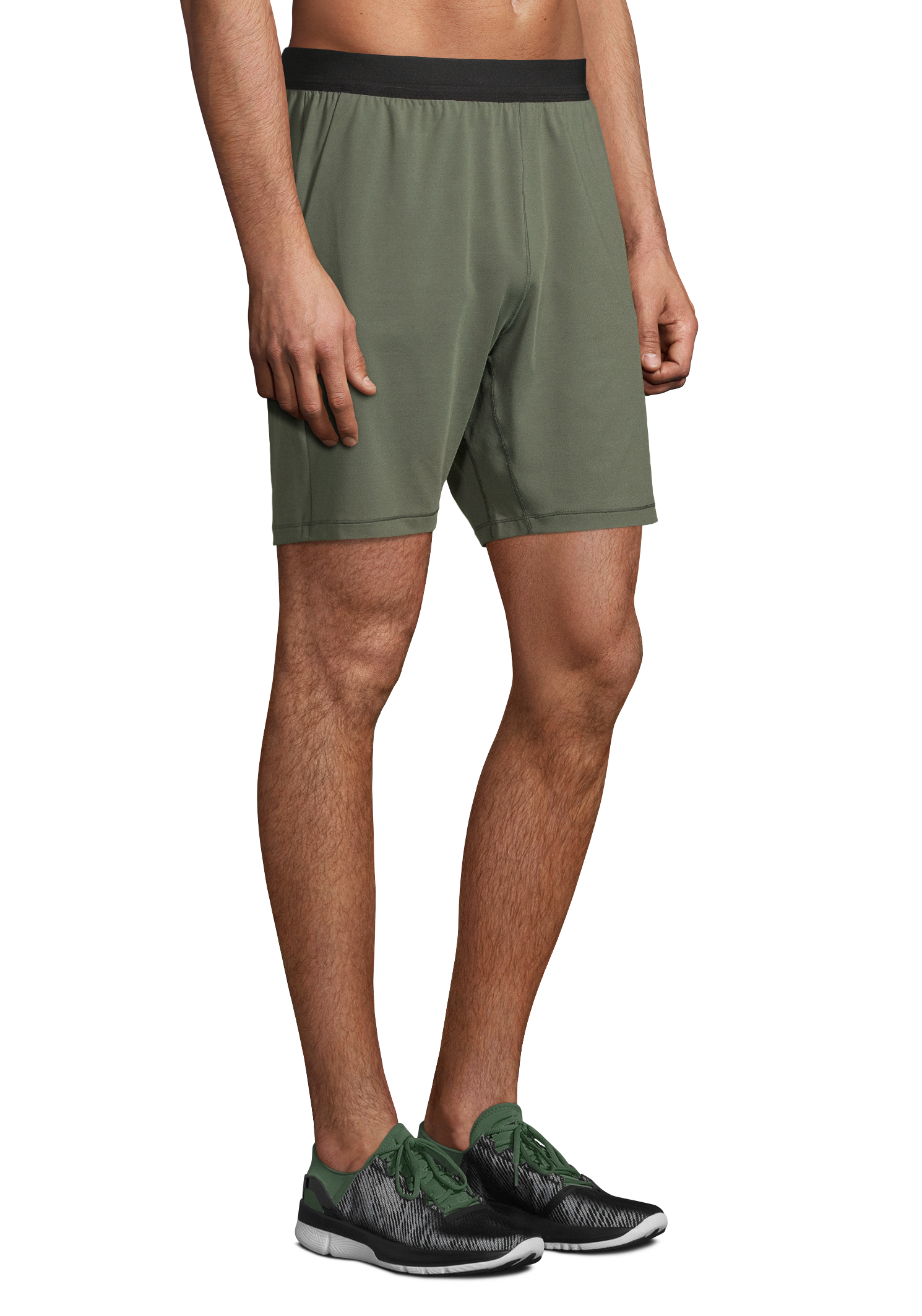 M Elastic Shorts – Northern Green