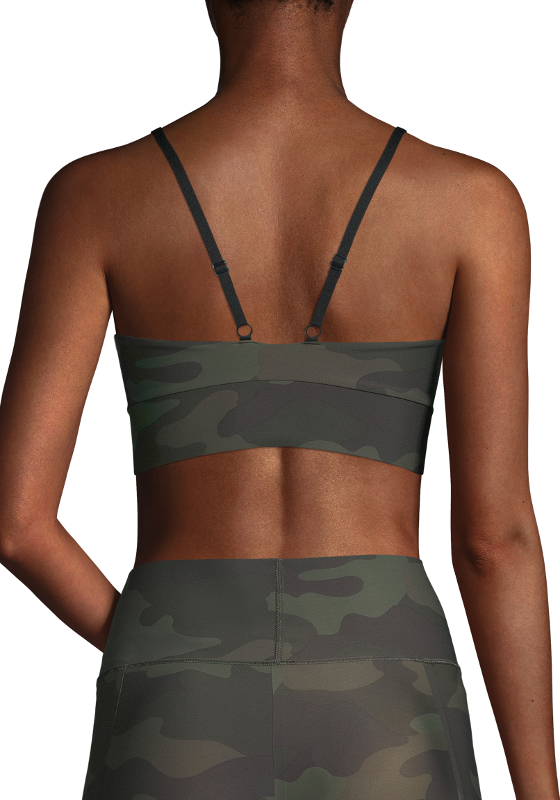 Sculpture Intense Sports Bra – Dark Camo