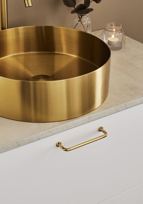 Handle Fine CC128 brass